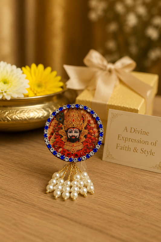 Designer Shyam Baba Brooch