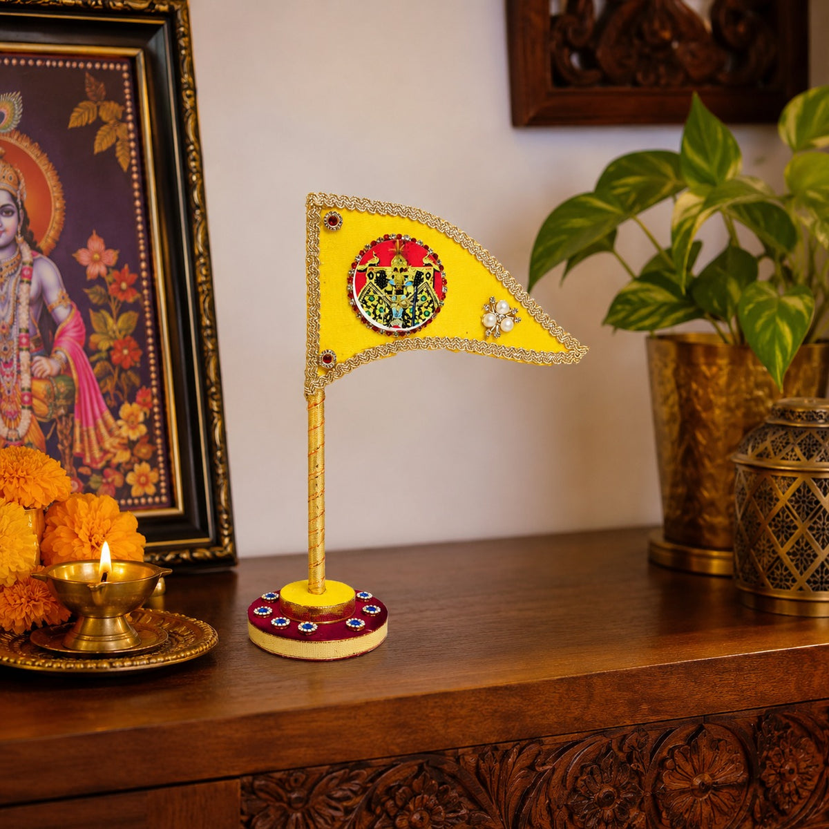 Premium Yellow Sawariya Seth Nishan