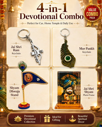 Shyam Kripa Car Dashboard Devotional Kit
