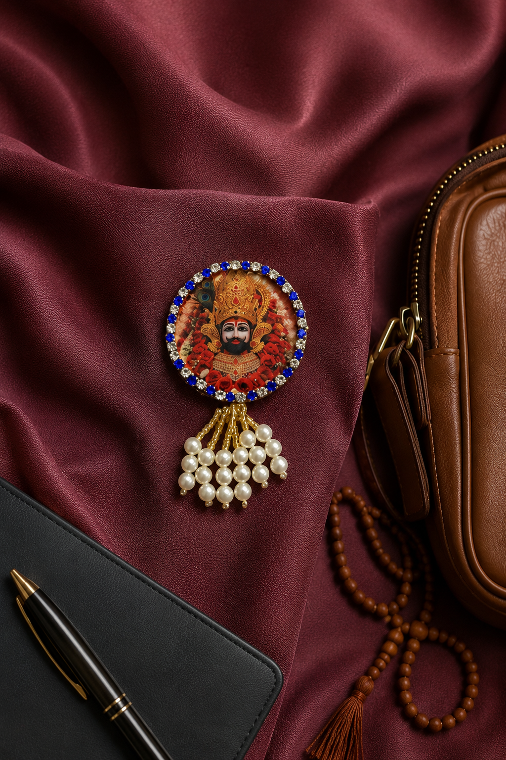 Designer Shyam Baba Brooch