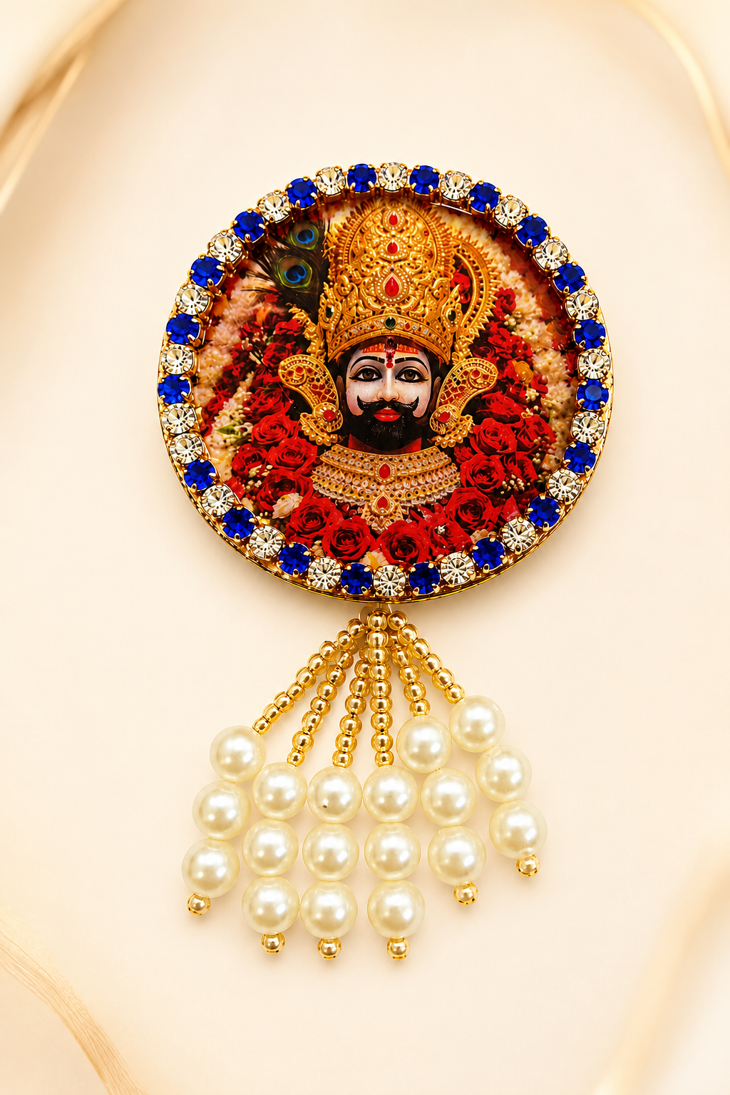 Designer Shyam Baba Brooch