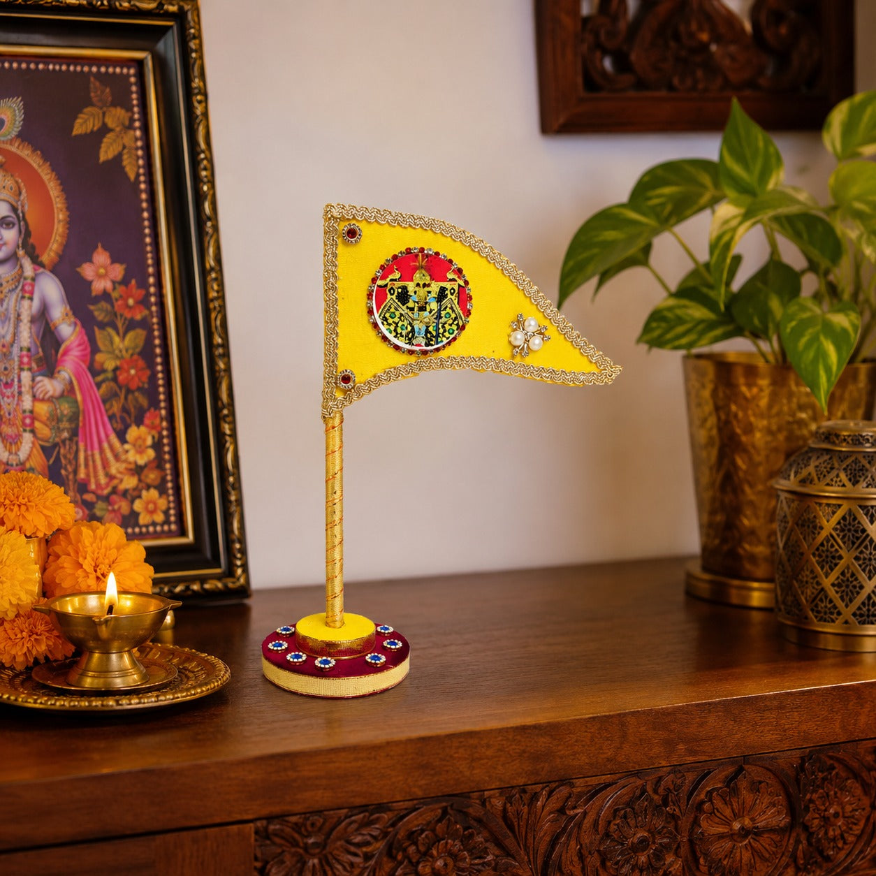 Premium Yellow Sawariya Seth Nishan