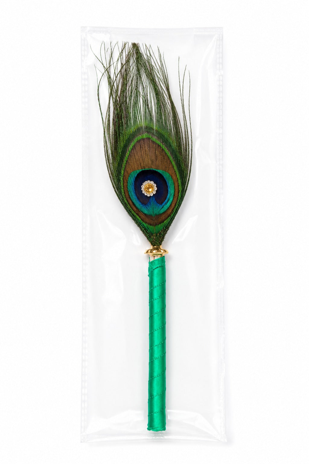 Traditional Khatu Shyam Ji Puja Set with Peacock Feather & Decorative Chowki