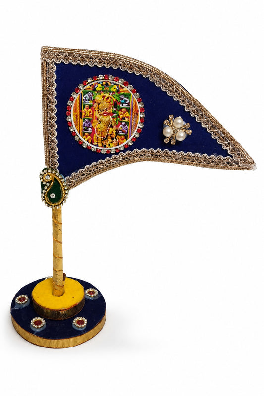 Sarangpur Hanuman Ji  Nishan – Navy Blue