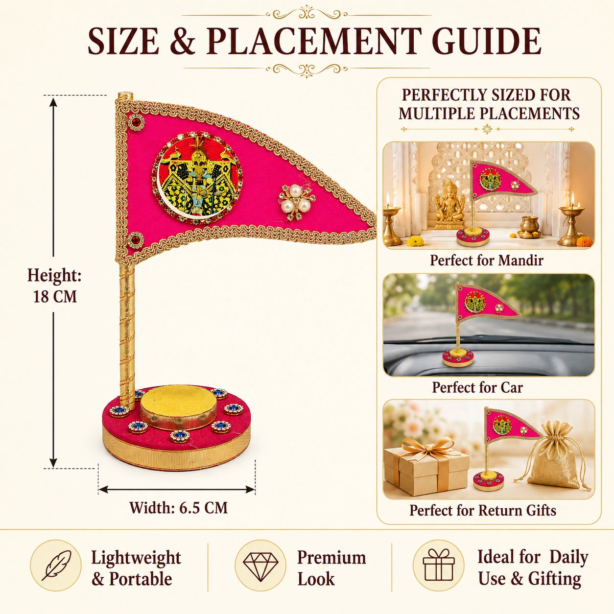 Premium Pink Sawariya Seth Nishan
