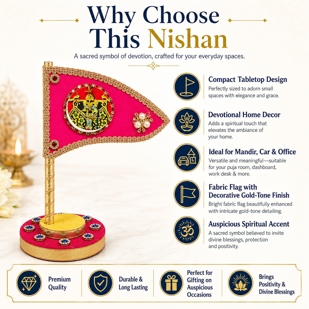 Premium Pink Sawariya Seth Nishan